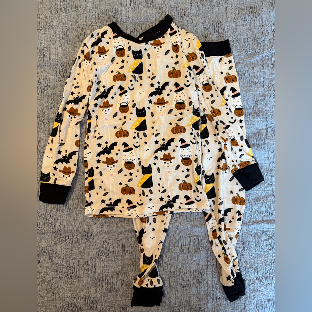 Halloween-Themed Kids Pajamas